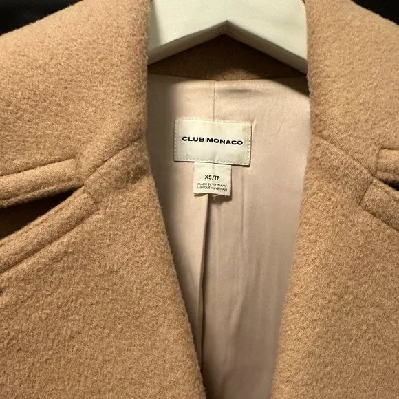 Club Monaco Wool Coat XS - Picture 3 of 5